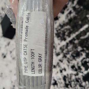 Cat5E cable 100'